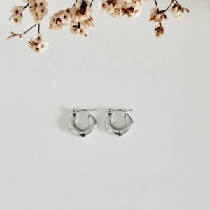 Aros de acero, argollita. 1 cm.
