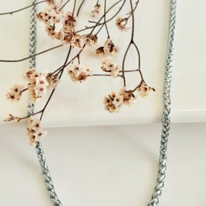 Cadena de acero, espiga. 3.0mm x 55 cm.