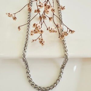 Cadena de acero, espiga. 6.0mm x 55 cm.