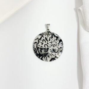 Dije árbol de la vida con strass.