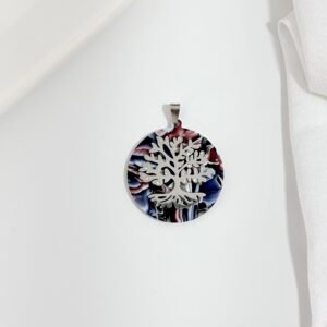Dije árbol de la vida con strass.