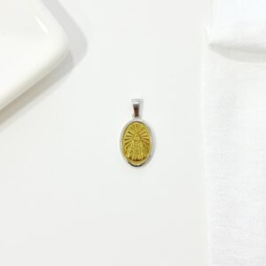 Dije virgen de Luján combinada.