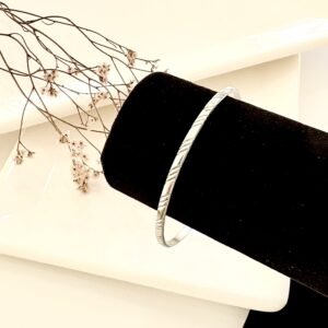 Pulsera acero esclava labrada. 65mm.