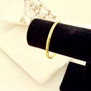 Pulsera acero dorado esclava. 65mm.