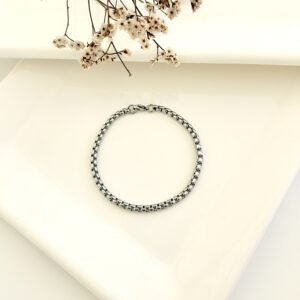 Pulsera acero frolo. 4.0 x 20cm.