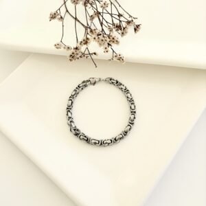 Pulsera acero bici. x 22cm.