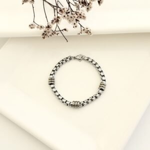 Pulsera acero frolo. 6.0 x 18cm.