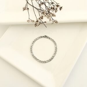 Pulsera acero (3x1). 1.4mm x 20cm.