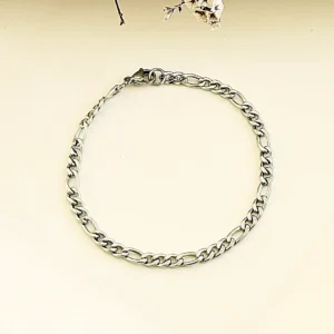 Pulsera acero 3x1. 1.2 mm x 20cm.