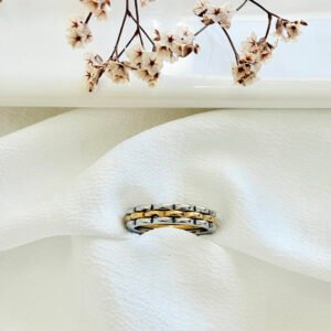 Anillo de acero, combinado.