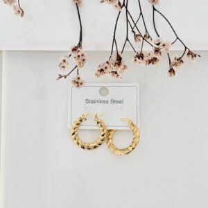 Aros de acero, argollas labradas.