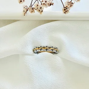 Anillo de acero, combinado.