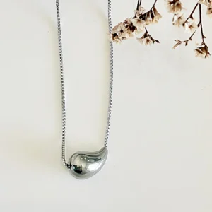 Conjunto de acero, gota. 40+5 cm.