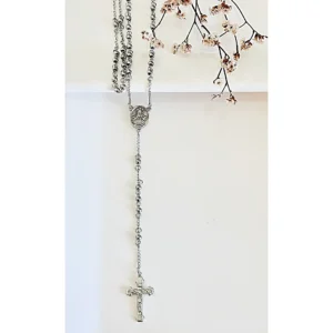 Rosario de acero. 129-4 / 3mm.